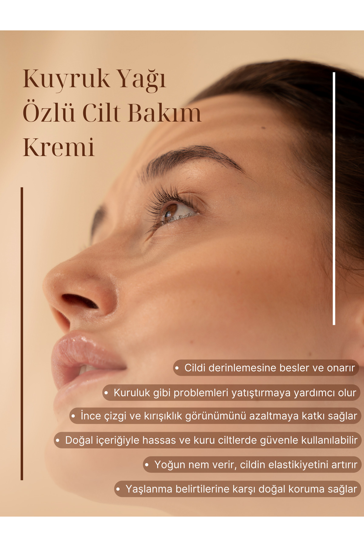 Kuyruk Yağı Özlü Cilt Bakım Kremi 150 ml