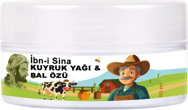Kuyruk Yağı ve Bal Özlü Yüz Bakım Kremi – 50 ml Kavanoz | Cilt Nemlendirici & Besleyici