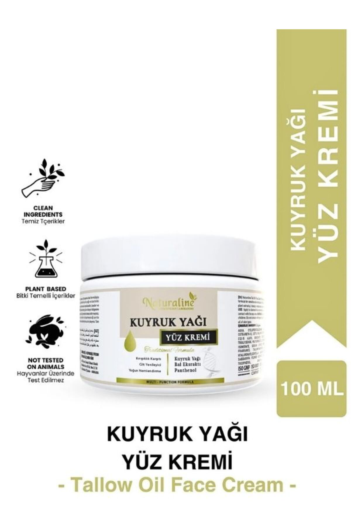 Kuyruk Yağı Yüz Kremi 100 ML