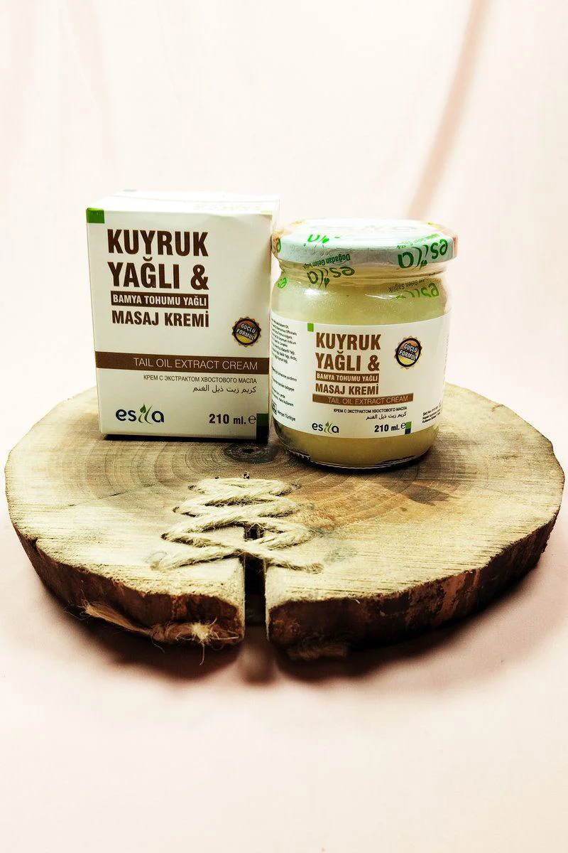 Kuyruk Yağlı Masaj Kremi 210ml – Bamya Tohumlu Doğal Ağrı Kesici Fiyatı, Yorumları ve Özellikleri