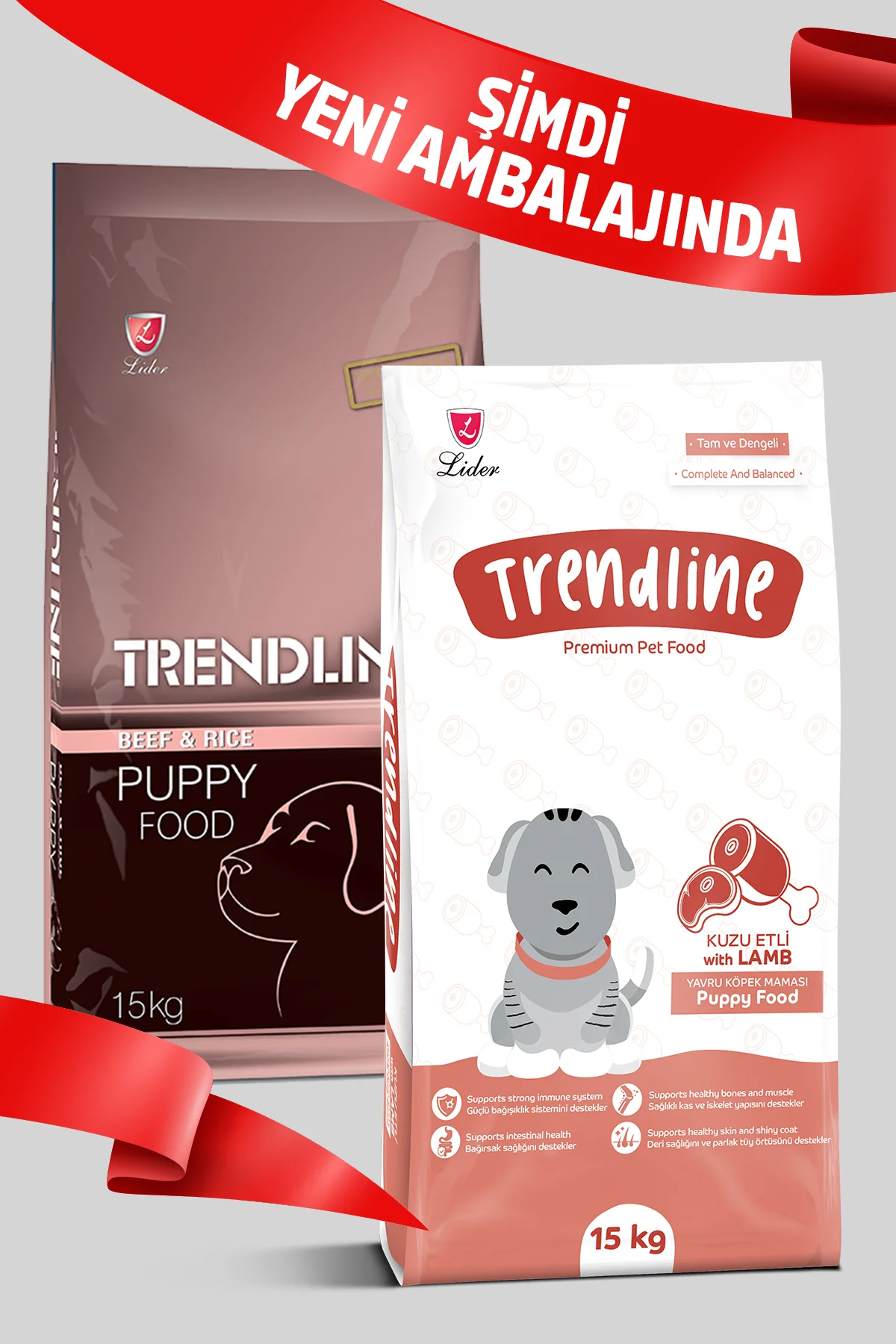 Kuzu Etli Yavru Köpek Maması 15kg