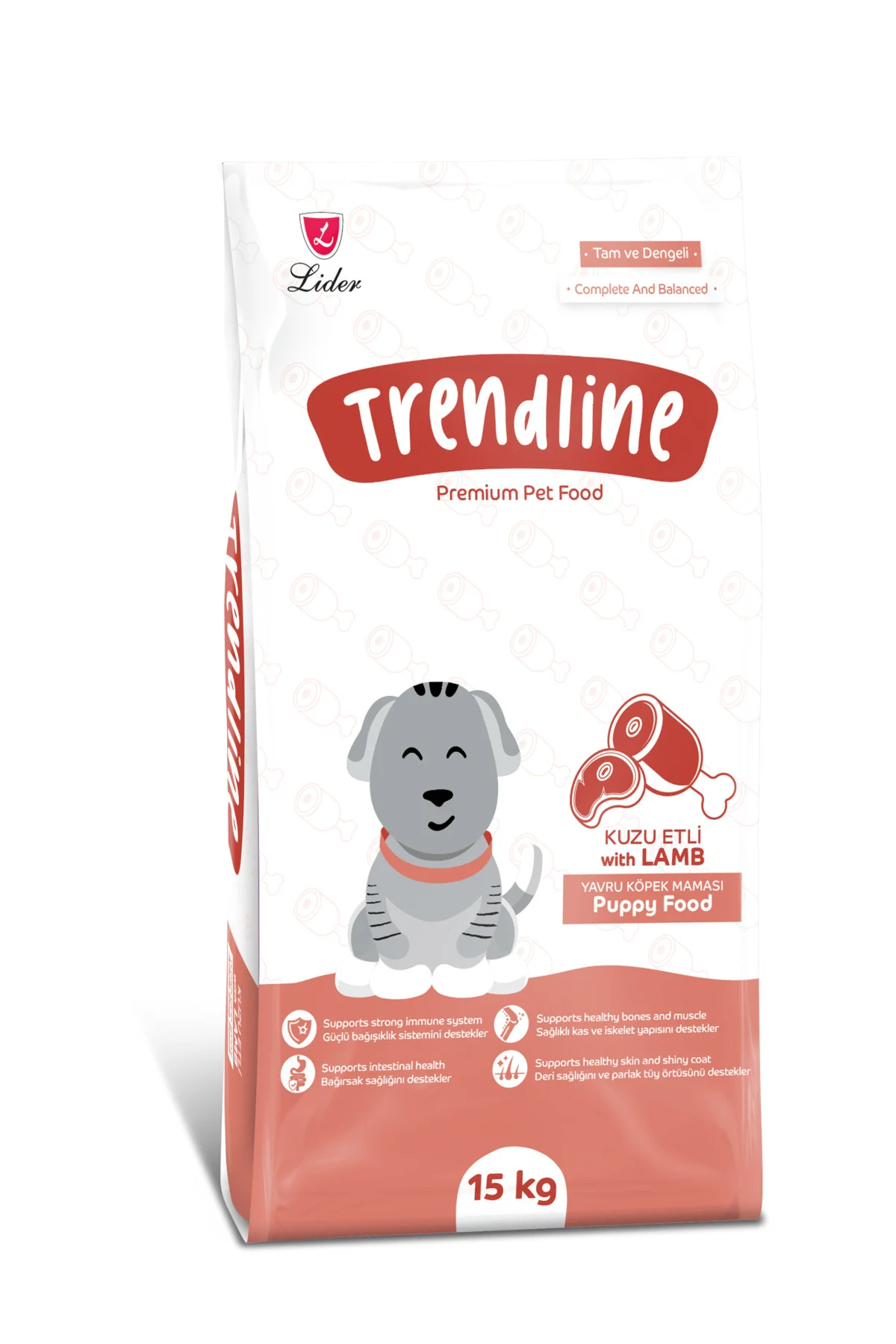 Kuzu Etli Yavru Köpek Maması 15kg