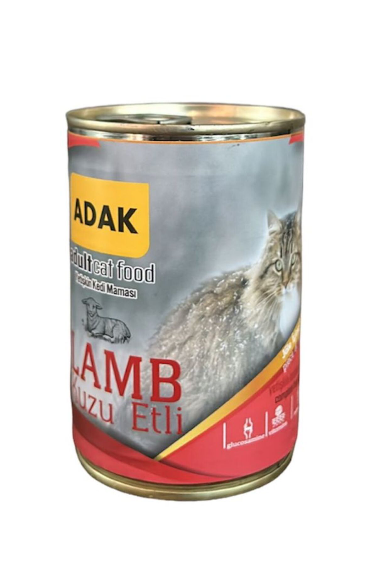 Kuzu Etli Yetişkin Kedi Konservesi 415 Gr. X 6 Adet