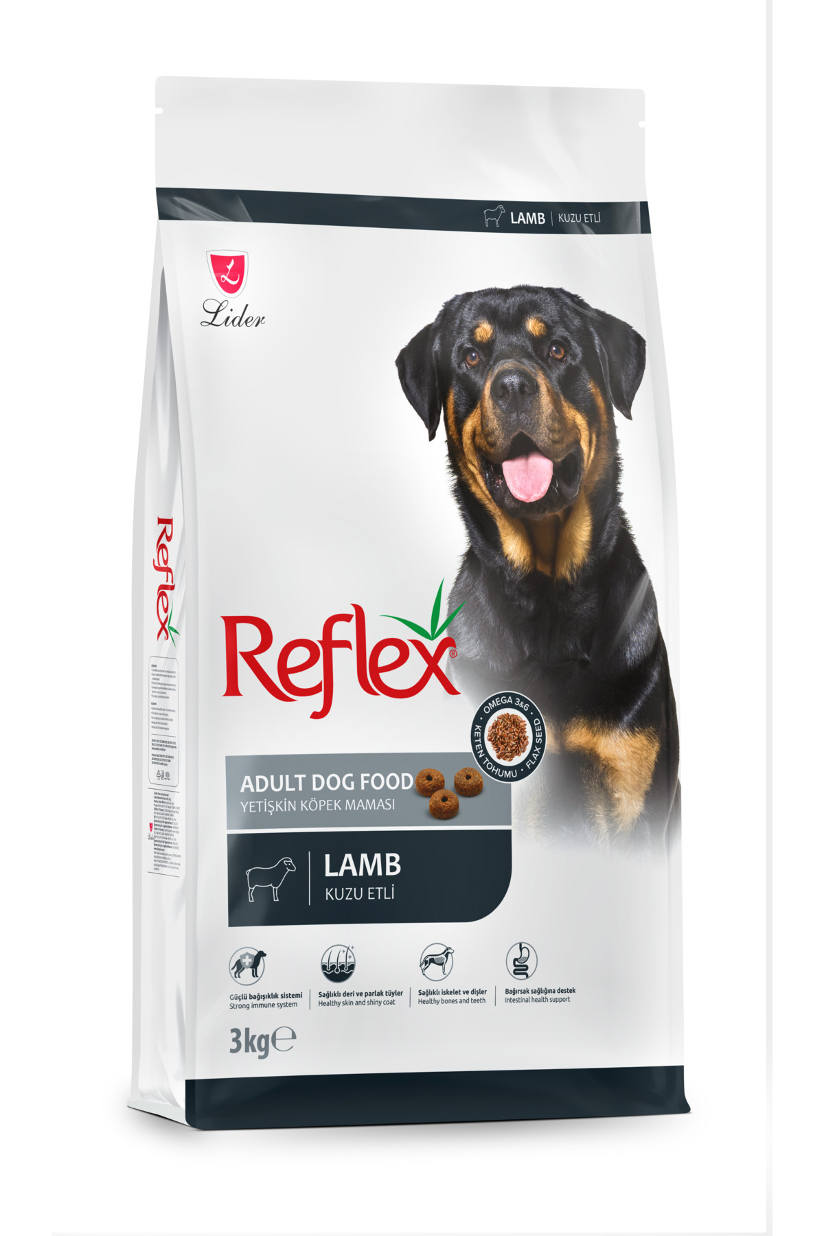 Kuzu Etli Yetişkin Köpek Maması 3 kg