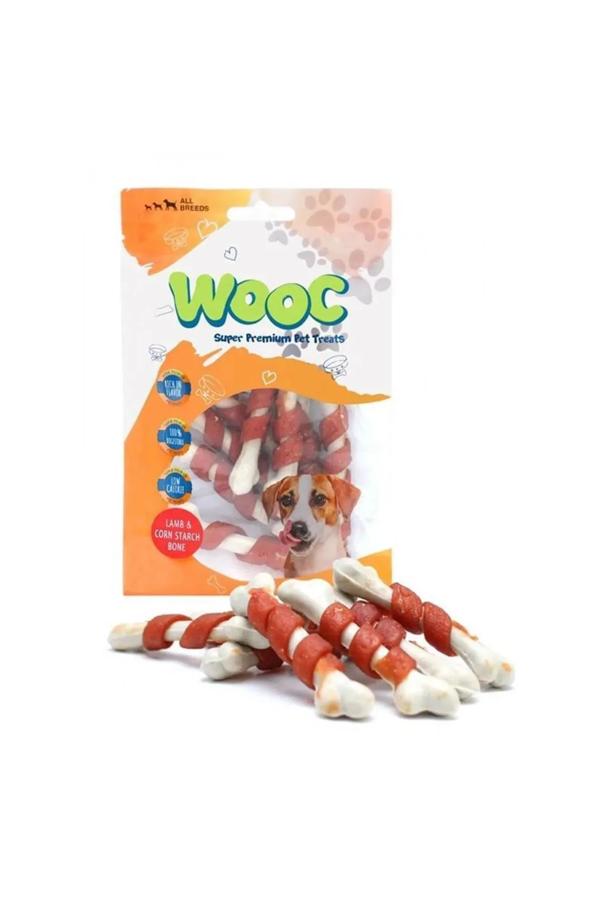 Kuzu Sargılı Köpek Ödül Çubuğu 80gr