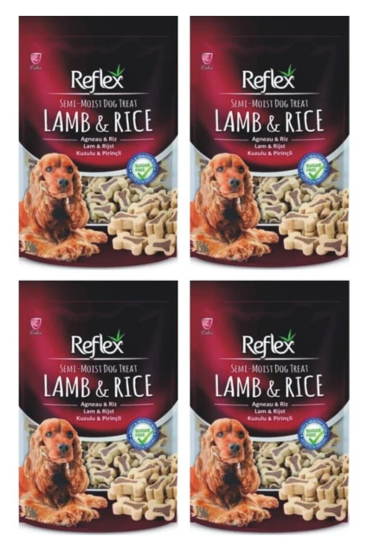 Kuzulu ve Prinçli Semi Moist Köpek Ödül Maması 4x150 grAM Sağlıkl