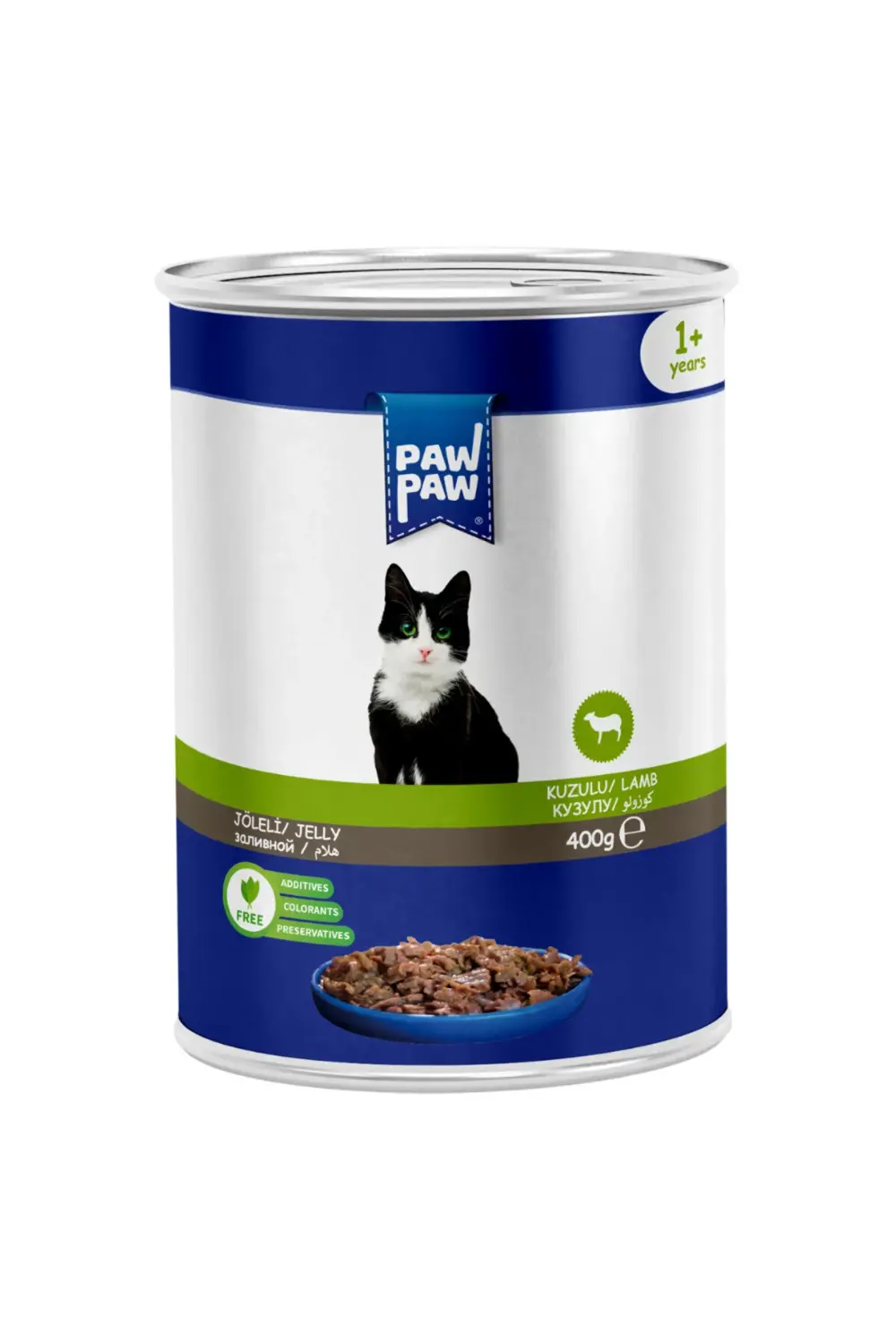 Kuzulu Yetişkin Kedi Konservesi 400 gr (24 ADET)