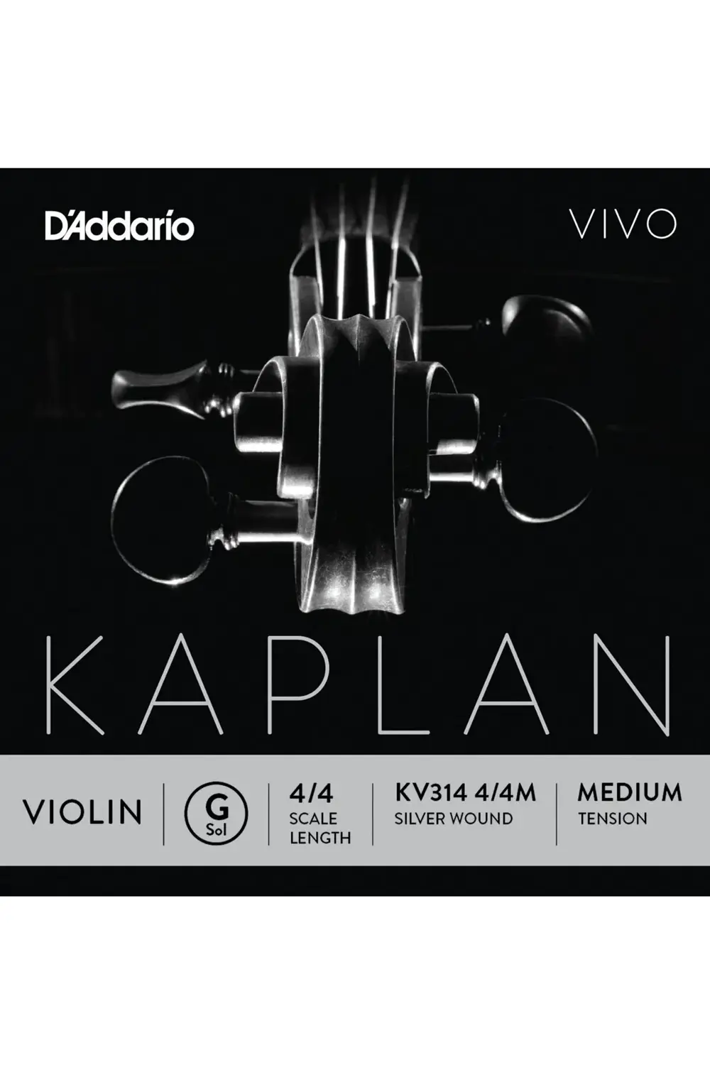 KV314 KEMAN TEK TEL, KAPLAN VIVO, SCALE LENGTH 4/4, G-(S KAPLAN V