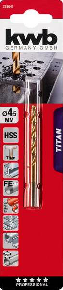 Kwb 238645 Metal Helezon Matkap ucu 4,5 mm 1 adet