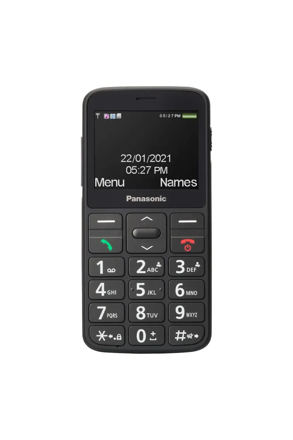 KX-TU160 EXB 2.4 inç Tuşlu Cep Telefonu (2 Yıl Türkiye Distribütö