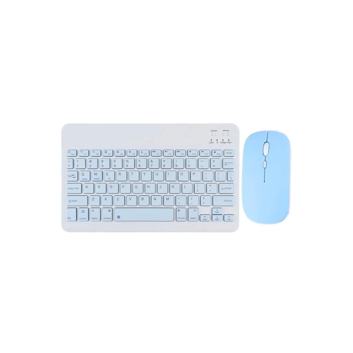 KYB71 Kablosuz Türkçe Q Klavye Mouse Set - Açık Mavi KYB71 Kablosuz Türkçe Q Klavye Mouse Set - Açık Mavi