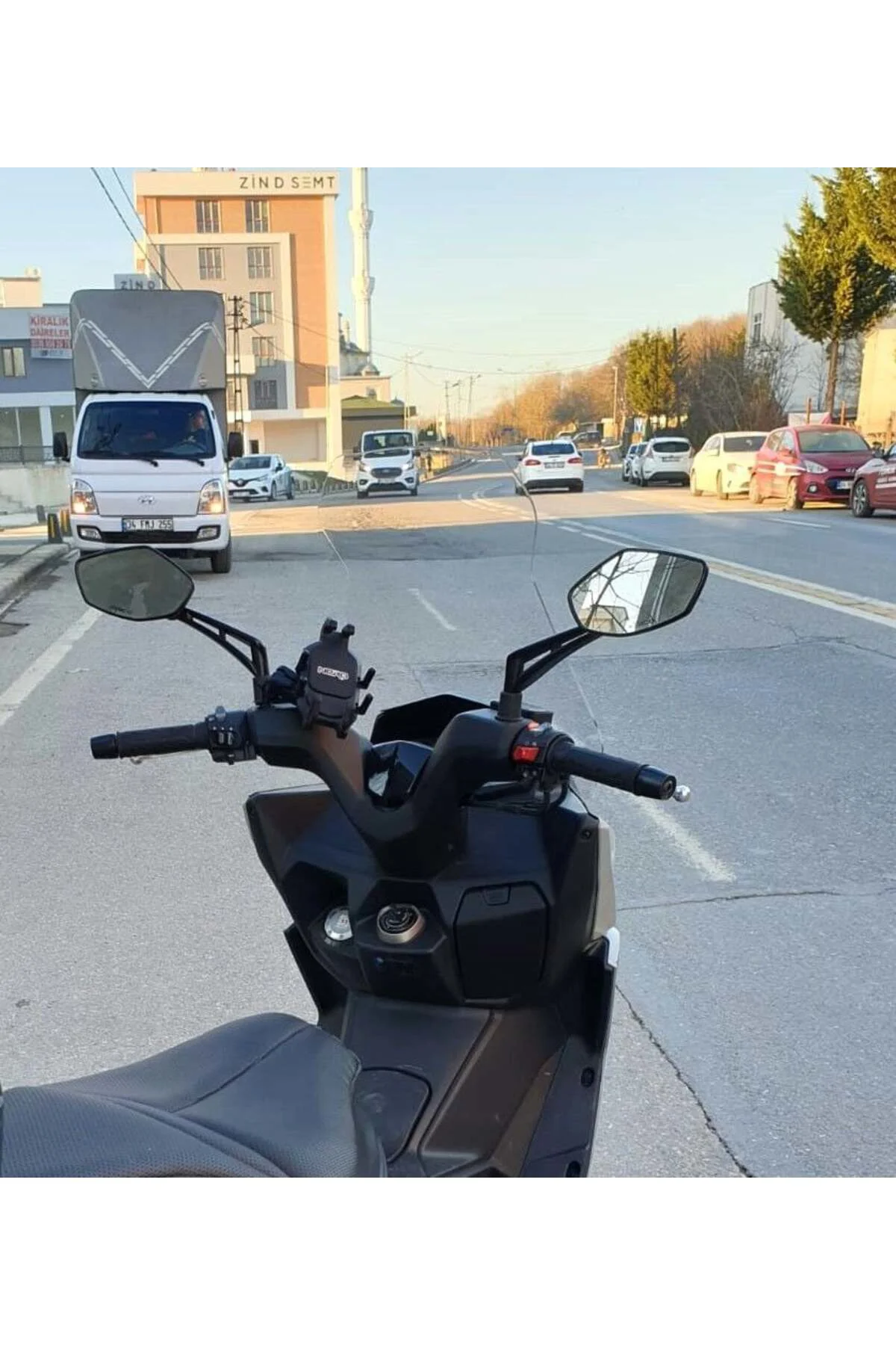 Kymco Dink R 150 Ön Cam 2023-2026 Model 68cm Şeffaf Renkli 4mm