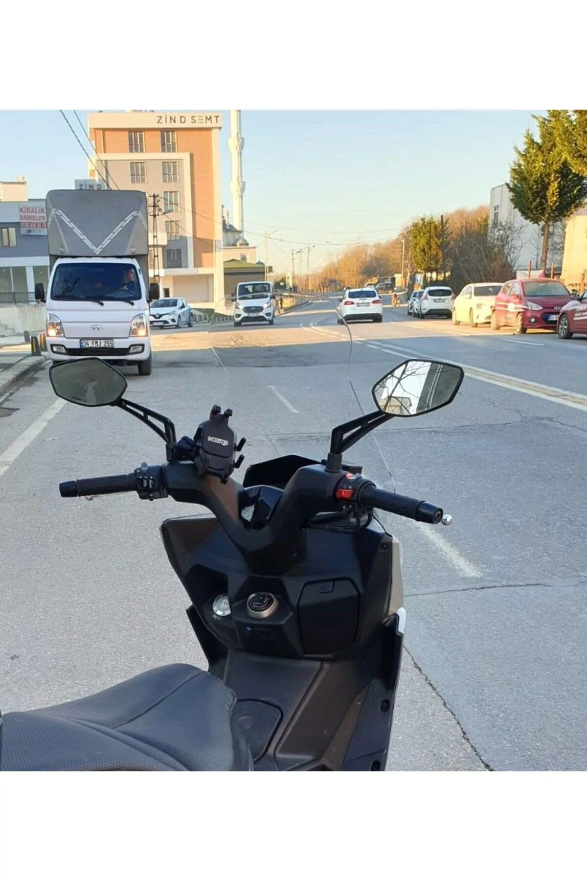 Kymco Dink R 150 Ön Cam 2023-2026 Model 77cm Şeffaf Renkli 4mm