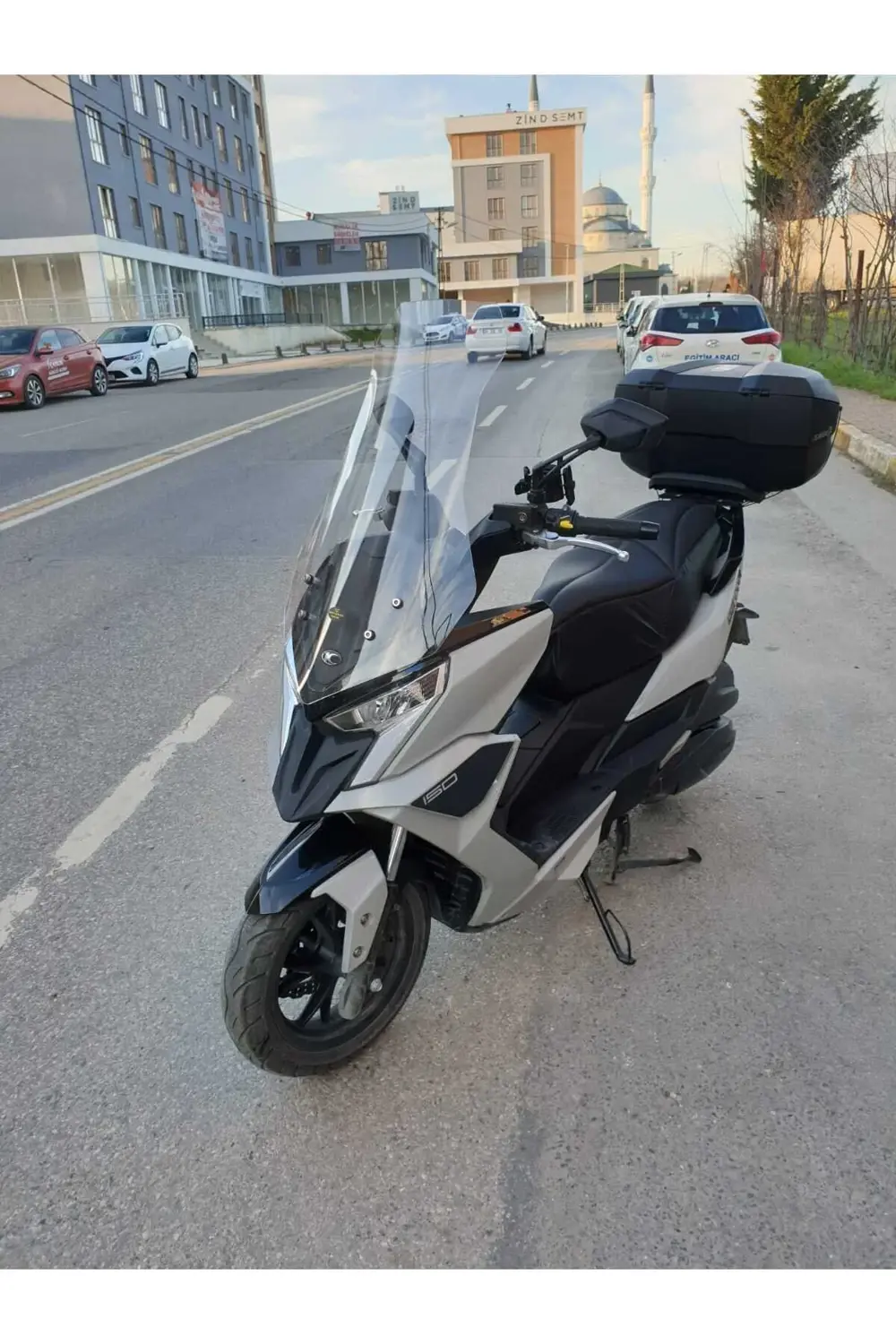 Kymco Dink R 150 Ön Cam 2023 2024 Uyumlu Model 77cm Şeffaf Renkli