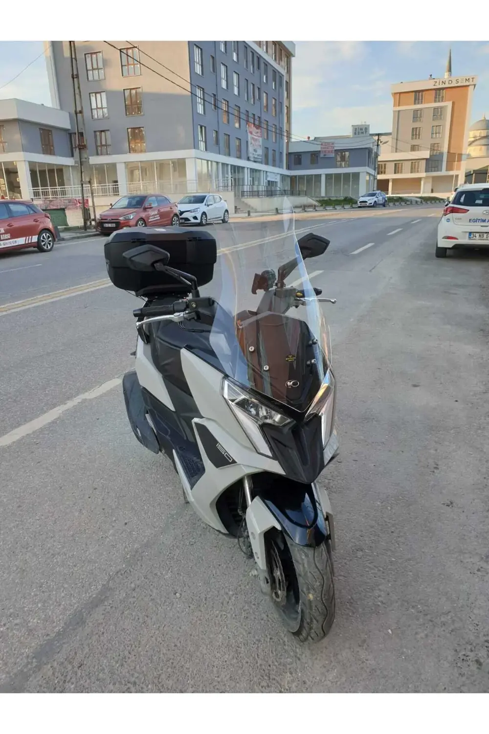 Kymco Dink R 150 Ön Cam 2023 2024 Uyumlu Model 77cm Şeffaf Renkli