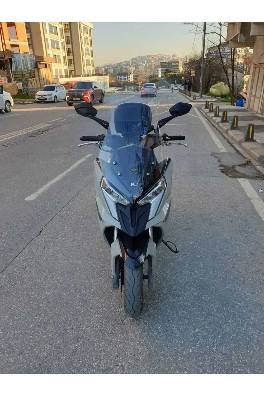 Kymco Dink R 150 Ön Cam 2023 2024 Uyumlu Model 77cm Şeffaf Renkli