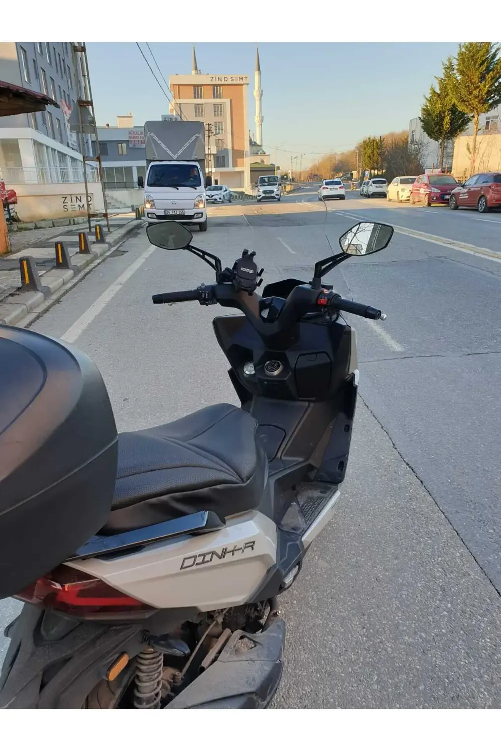Kymco Dink R 150 Ön Cam 2023 2024 Uyumlu Model 77cm Şeffaf Renkli