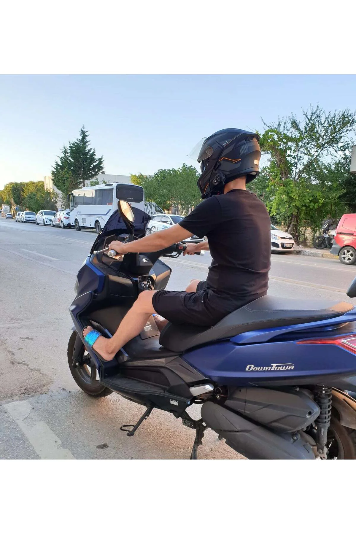 Kymco Downtown 250i Ön Cam 2016-2026-2026 Model 61cm Siyah Renkli