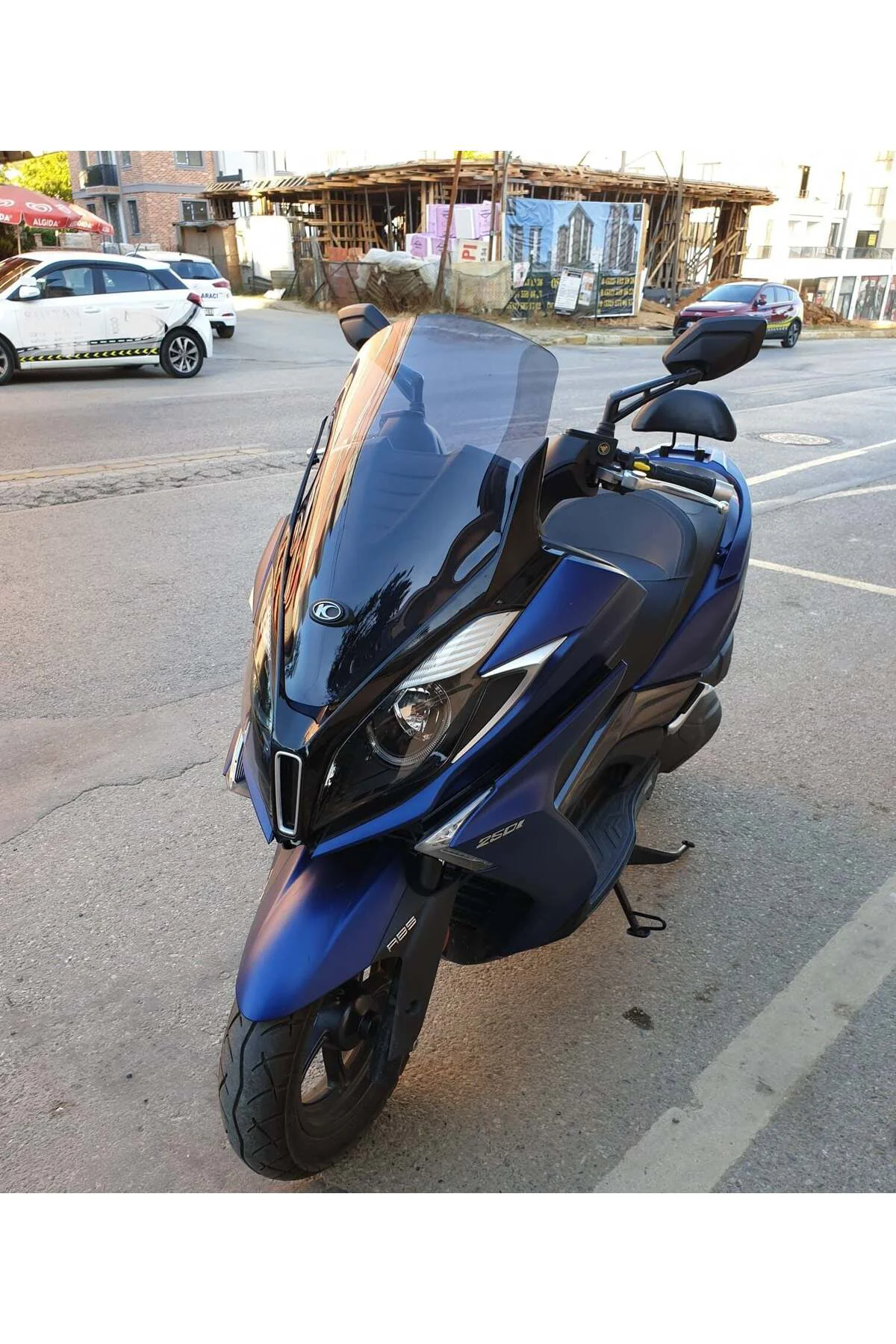 Kymco Downtown 250i Ön Cam 2016-2026-2026 Model 61cm Füme Renkli 