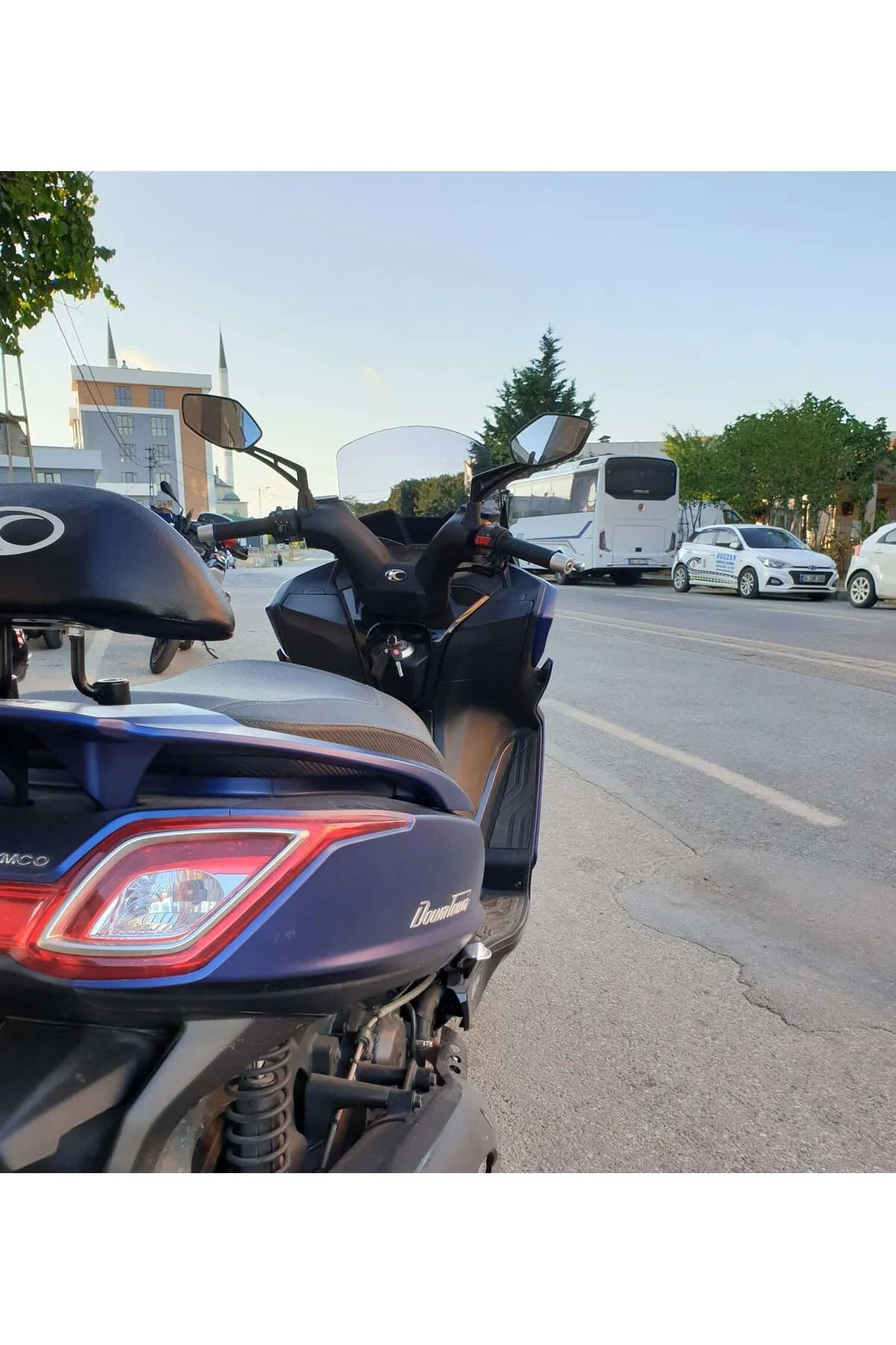 Kymco Downtown 250i Ön Cam 2016-2026-2026 Model 61cm Füme Renkli 
