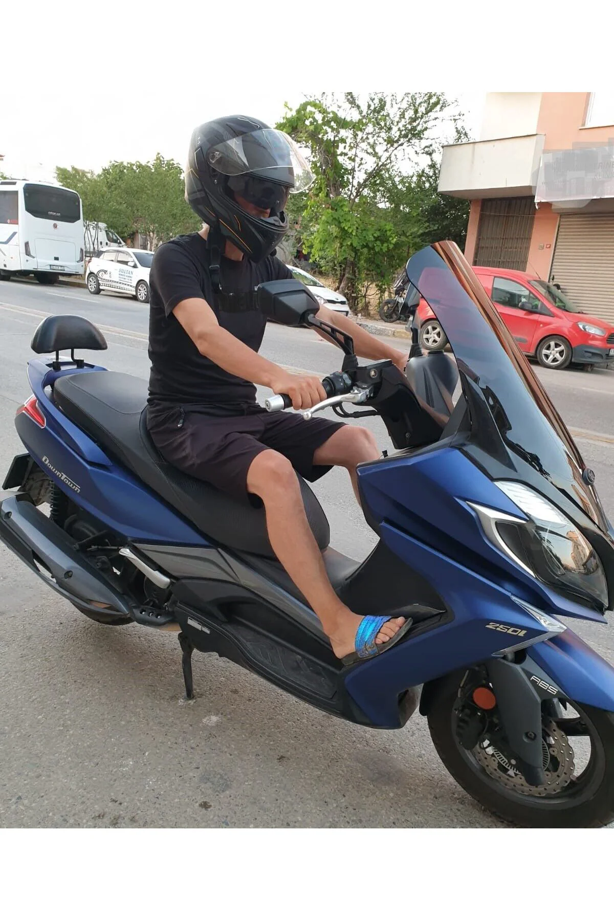 Kymco Downtown 250i Ön Cam 2016-2026-2026 Model 78cm Siyah Renkli
