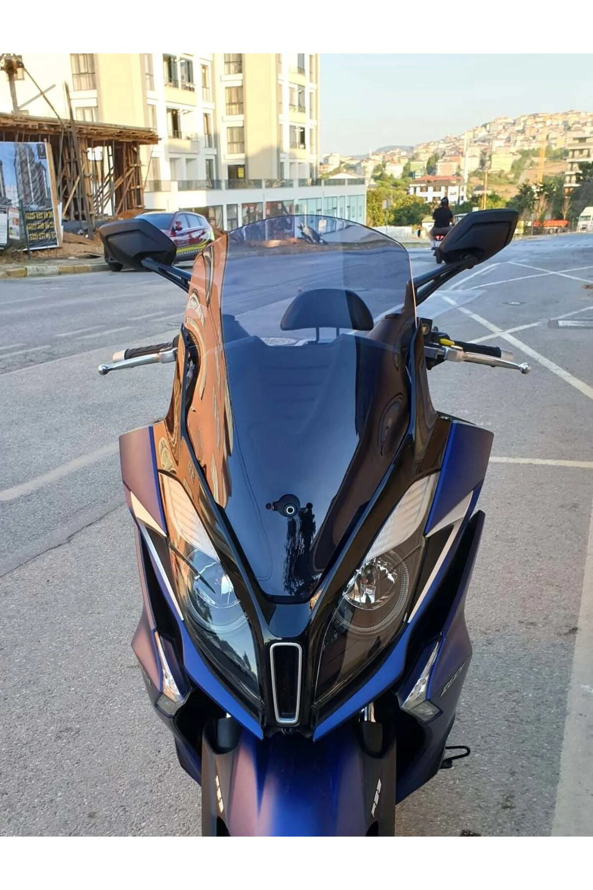 Kymco Downtown 250i Ön Cam 2016-2026-2026 Model 61cm Füme Renkli 