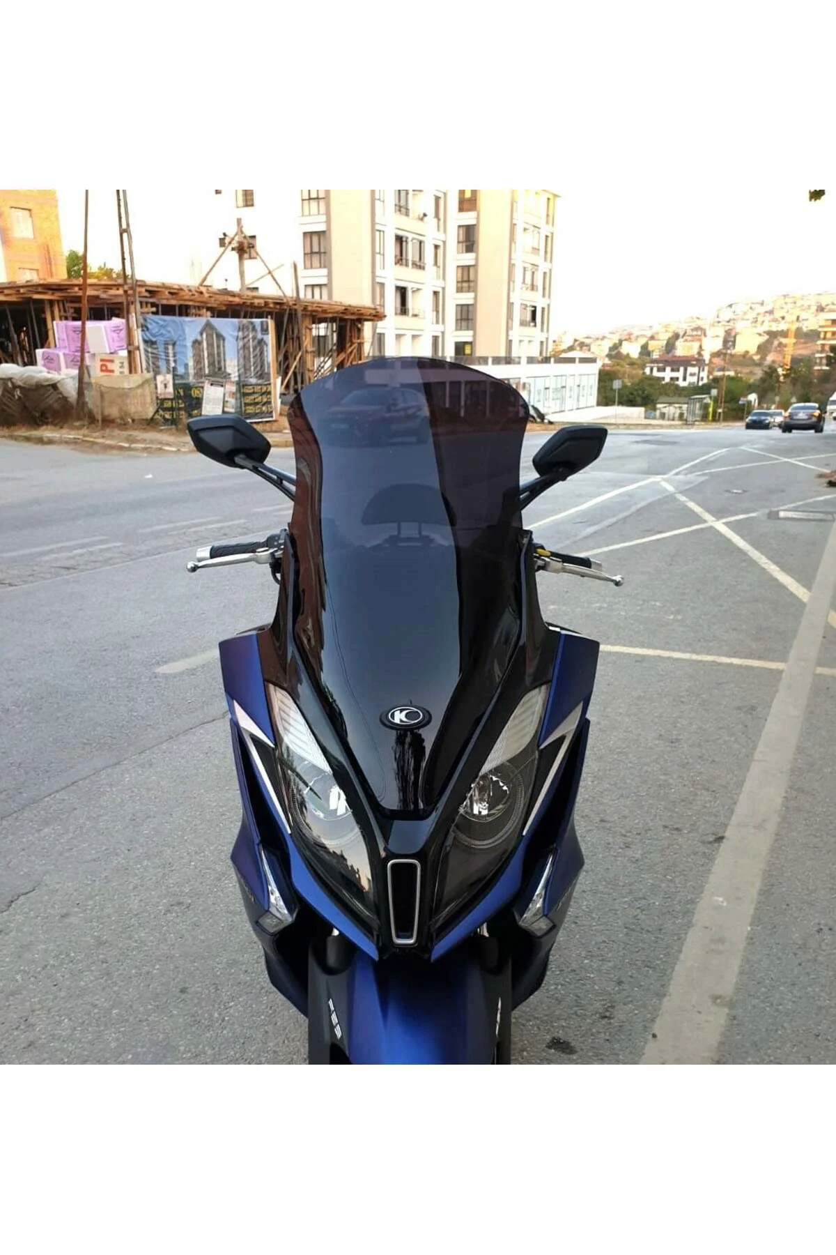 Kymco Downtown 250i Ön Cam 2016-2026-2026 Model 78cm Siyah Renkli