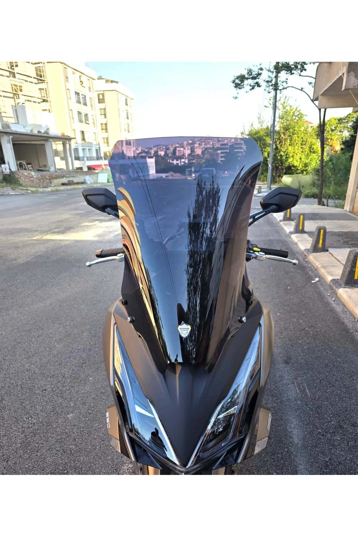 Kymco Downtown GT 350 Ön Cam 2024-2026 Model 62cm Siyah Renkli 4m