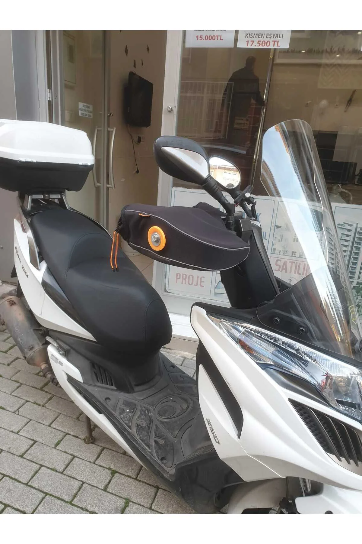 Kymco G Dink 150 Ön Cam 2013 Model 66cm Şeffaf Renkli 4mm