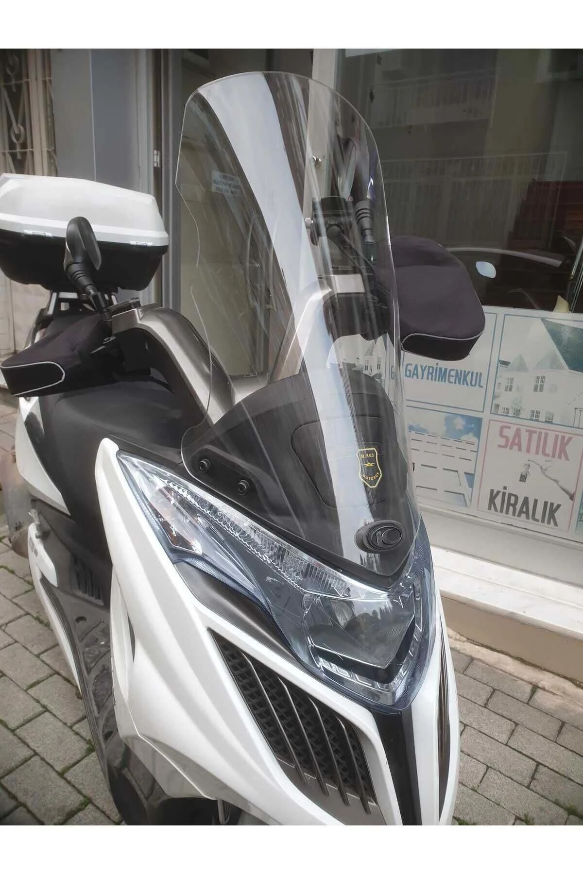 Kymco G Dink 150 Ön Cam 2013 Model 66cm Şeffaf Renkli 4mm