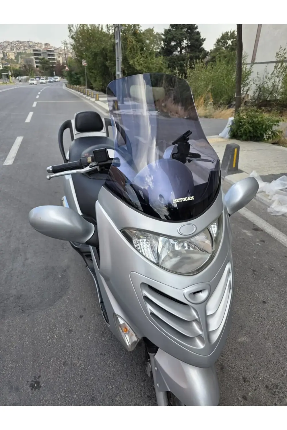 Kymco Grand Dink Ön Cam 2002-2013 Model 47cm Füme Renkli 4mm