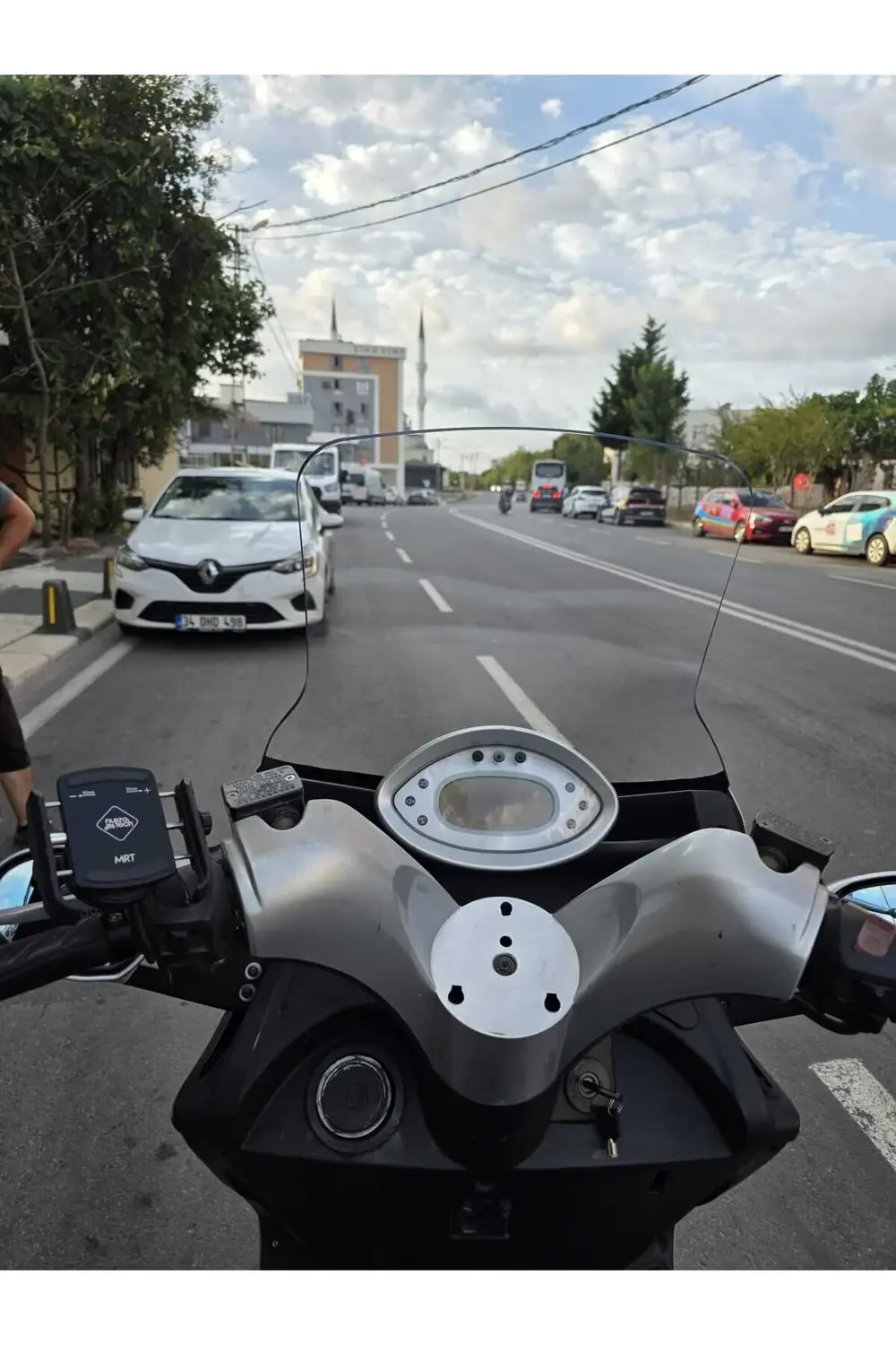 Kymco Grand Dink Siperlik Ön Cam 2002-2008 Model 46cm Şeffaf Renk