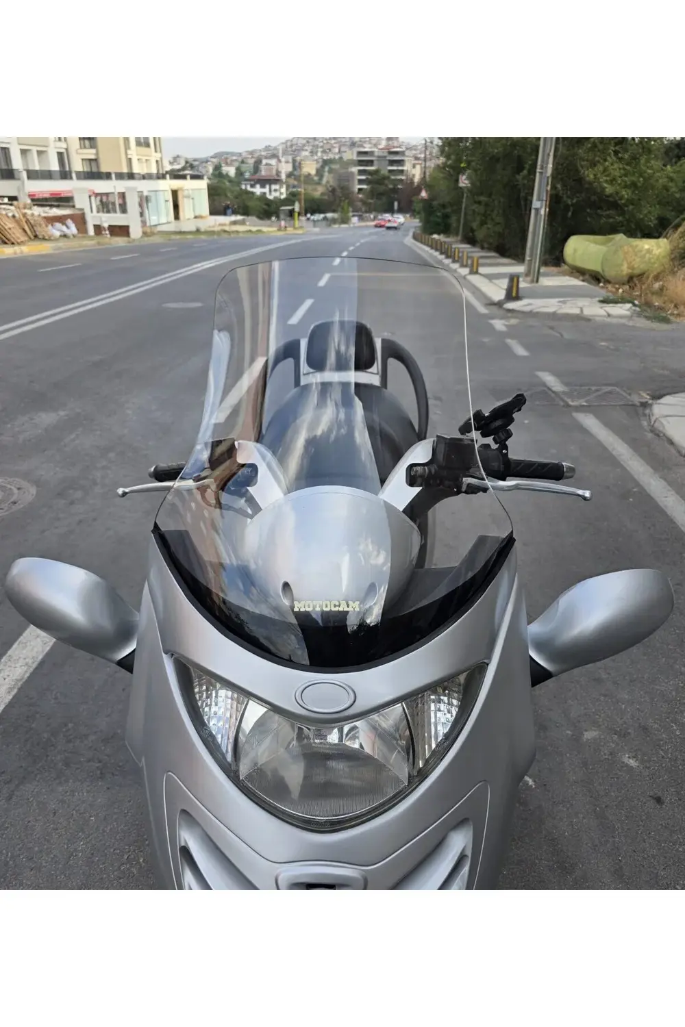 Kymco Grand Dink Siperlik Ön Cam 2002-2008 Model 46cm Şeffaf Renk