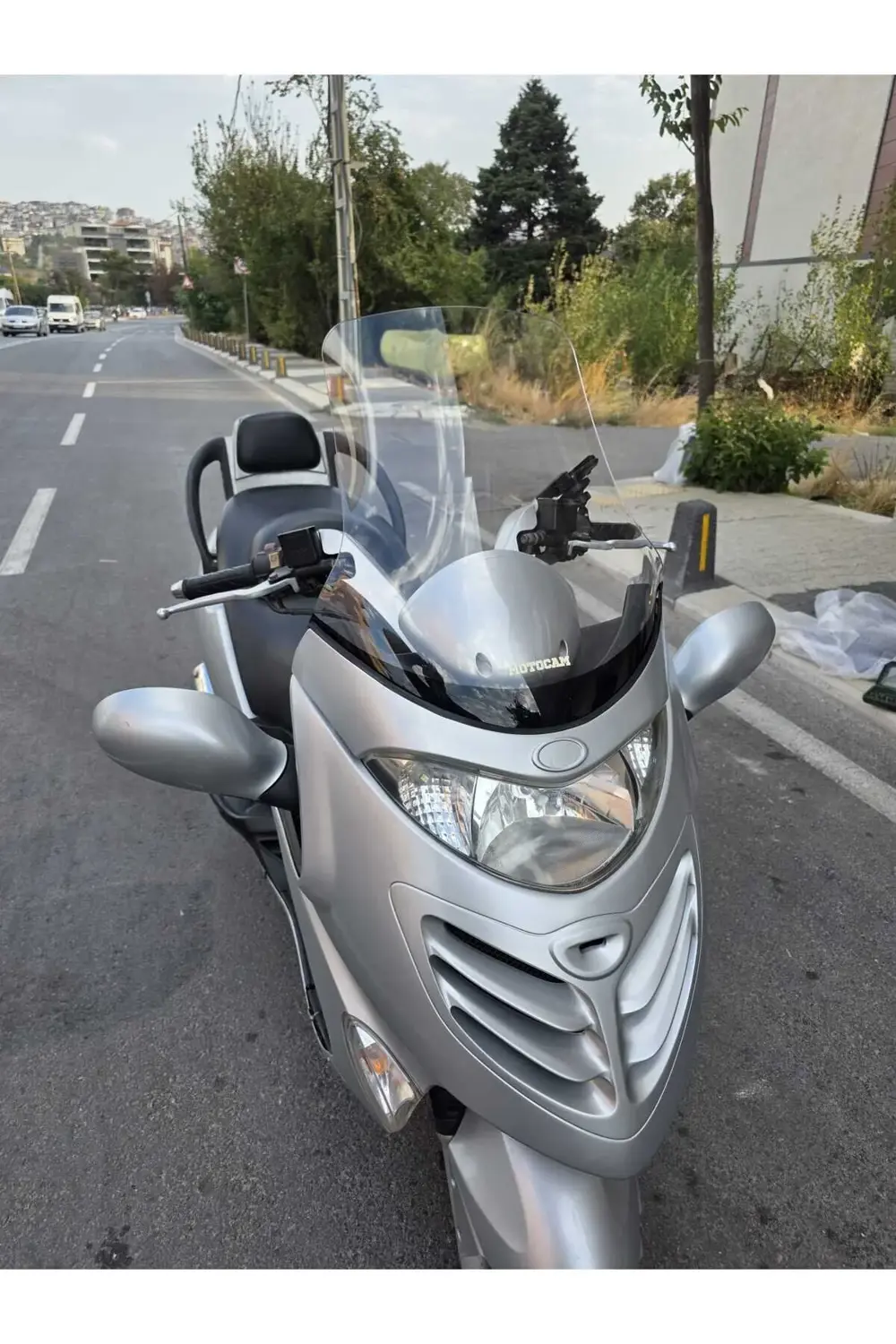Kymco Grand Dink Siperlik Ön Cam 2002-2008 Model 46cm Şeffaf Renk