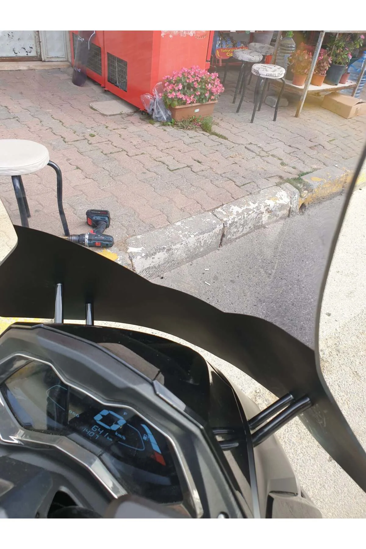 Kymco Krv 200 Ön Cam 2022-2026 Model 75cm Füme Renkli 4mm UZUN