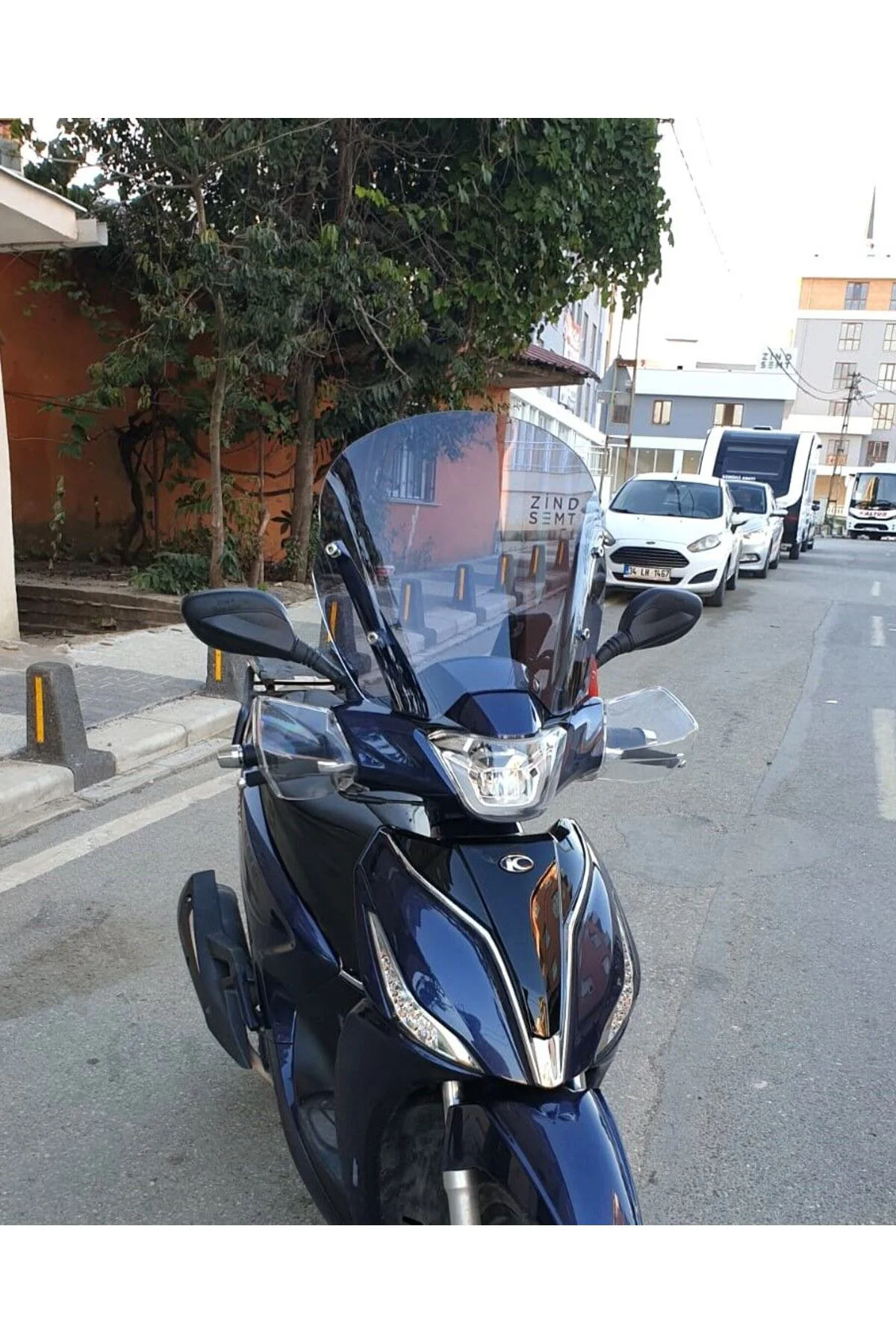 Kymco People S 200 Ön Cam 2020-2026 Model 38cm Füme Renkli 4mm SP