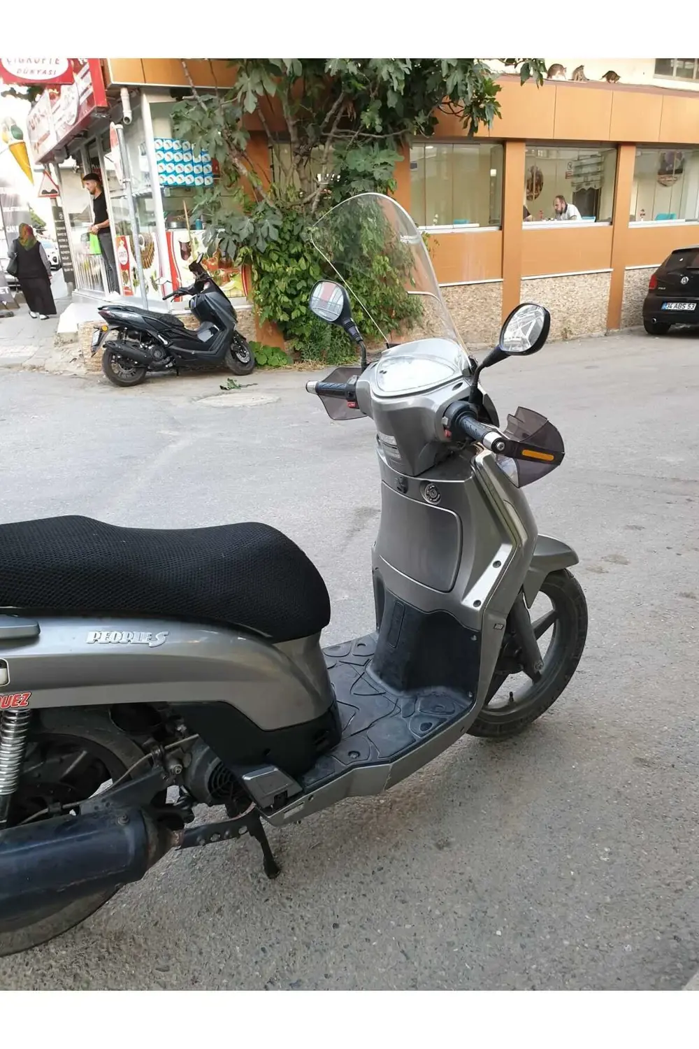Kymco People S 200 Ön Cam 2011 Model 48cm Şeffaf Renkli 4mm UZUN