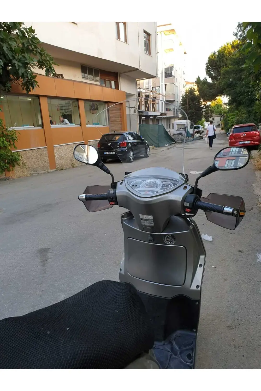 Kymco People S 200 Ön Cam 2011 Model 48cm Şeffaf Renkli 4mm UZUN