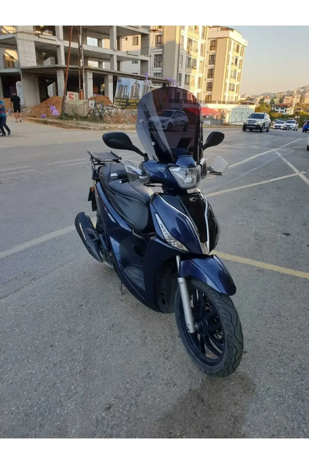 Kymco People S 200 Ön Cam 2020-2025 Model 38cm Siyah Renkli 4mm S