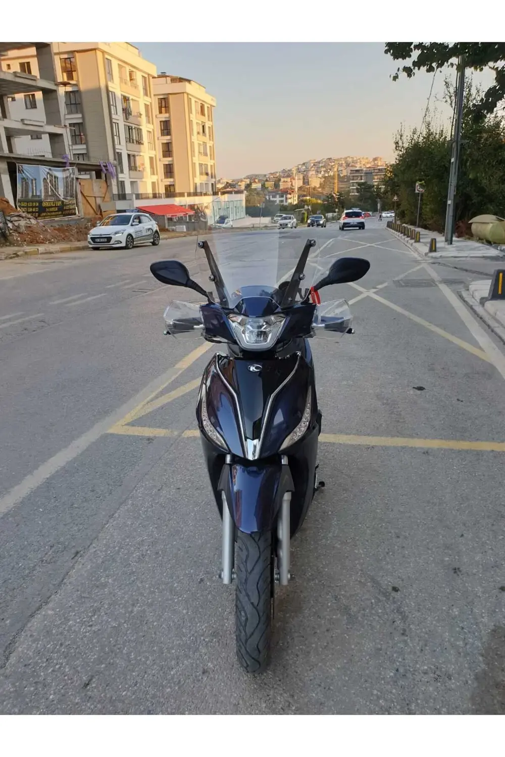 Kymco People S 200 Ön Cam 2021 2024 Model 38cm Şeffaf Renkli 4mm