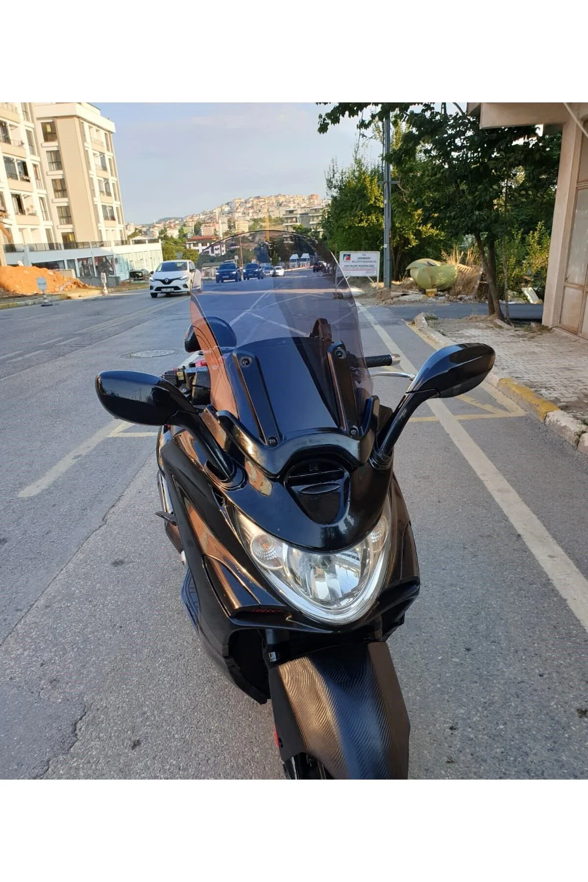 Kymco Xciting 500 İ Ön Cam 2008-2012 Model 62cm Füme Renkli 4mm