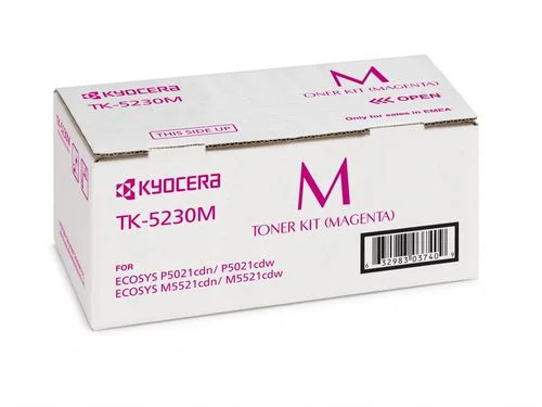 KYOCERA TK-5230M MAGENTA - KIRMIZI ORJİNAL TONER KYOCERA TK-5230M MAGENTA - KIRMIZI ORJİNAL TONER