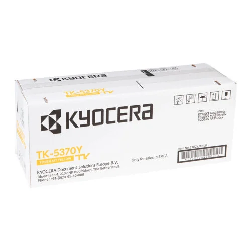 KYOCERA TK-5370Y SARI ORJİNAL TONER MA3500CİX/MA3500CİFX/PA3500CX