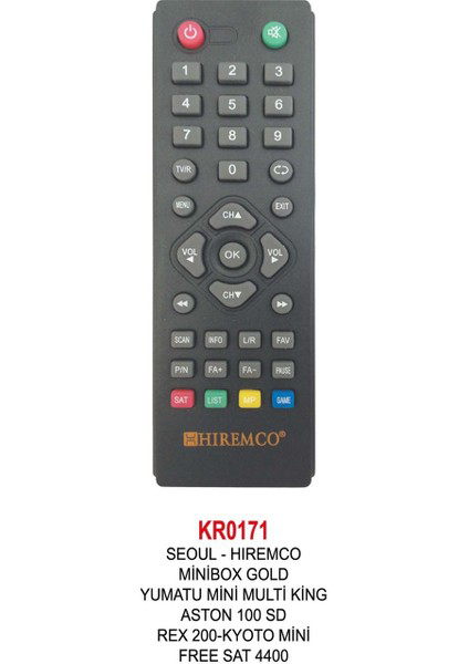 Kyoto Mini-Free Sat 4400 Uydu Kumandası