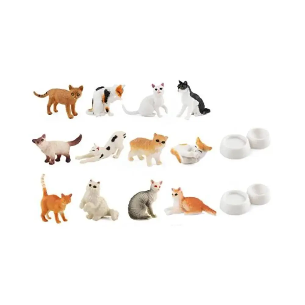 KZ956-031F KEDİ ARKDŞ.FİGÜR SET KUTULU 6PCS 2M-TÜL
