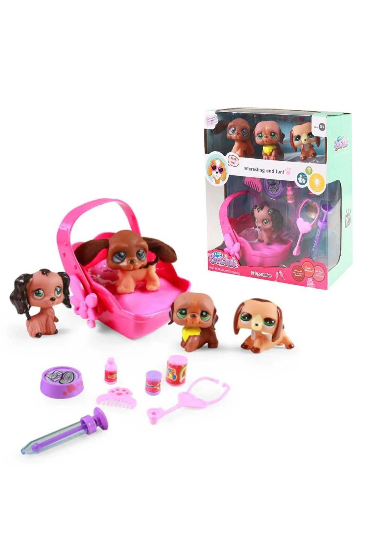 KZL PET CLUB CL2107ABC MİNİŞ KOLTUK KEYFİ AKSESUARLI 3+