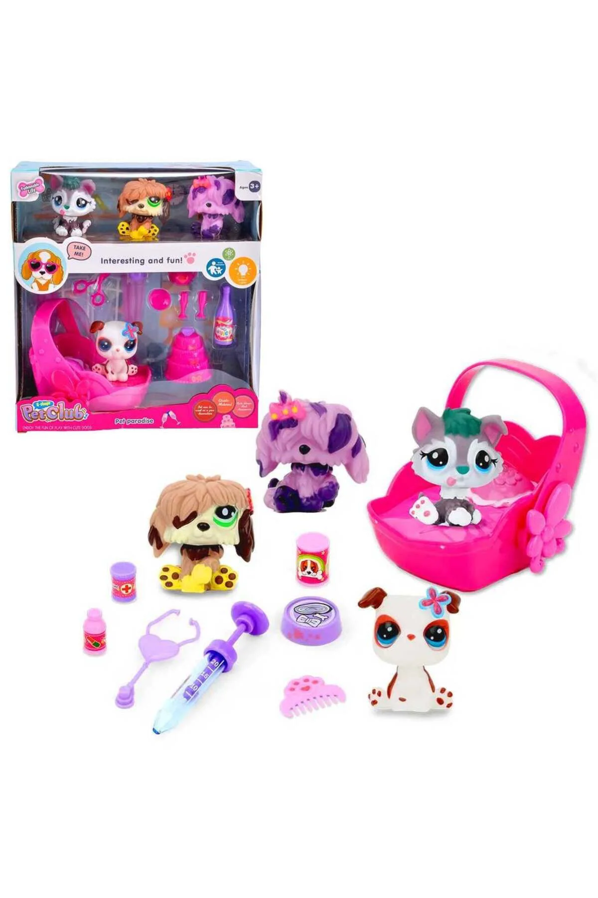 KZL PET CLUB CL2107ABC MİNİŞ KOLTUK KEYFİ AKSESUARLI 3+
