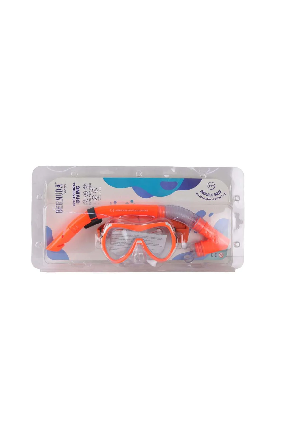 Kzld-Ak301-121Cs Maske Snorkel Set Ozel Cam 24