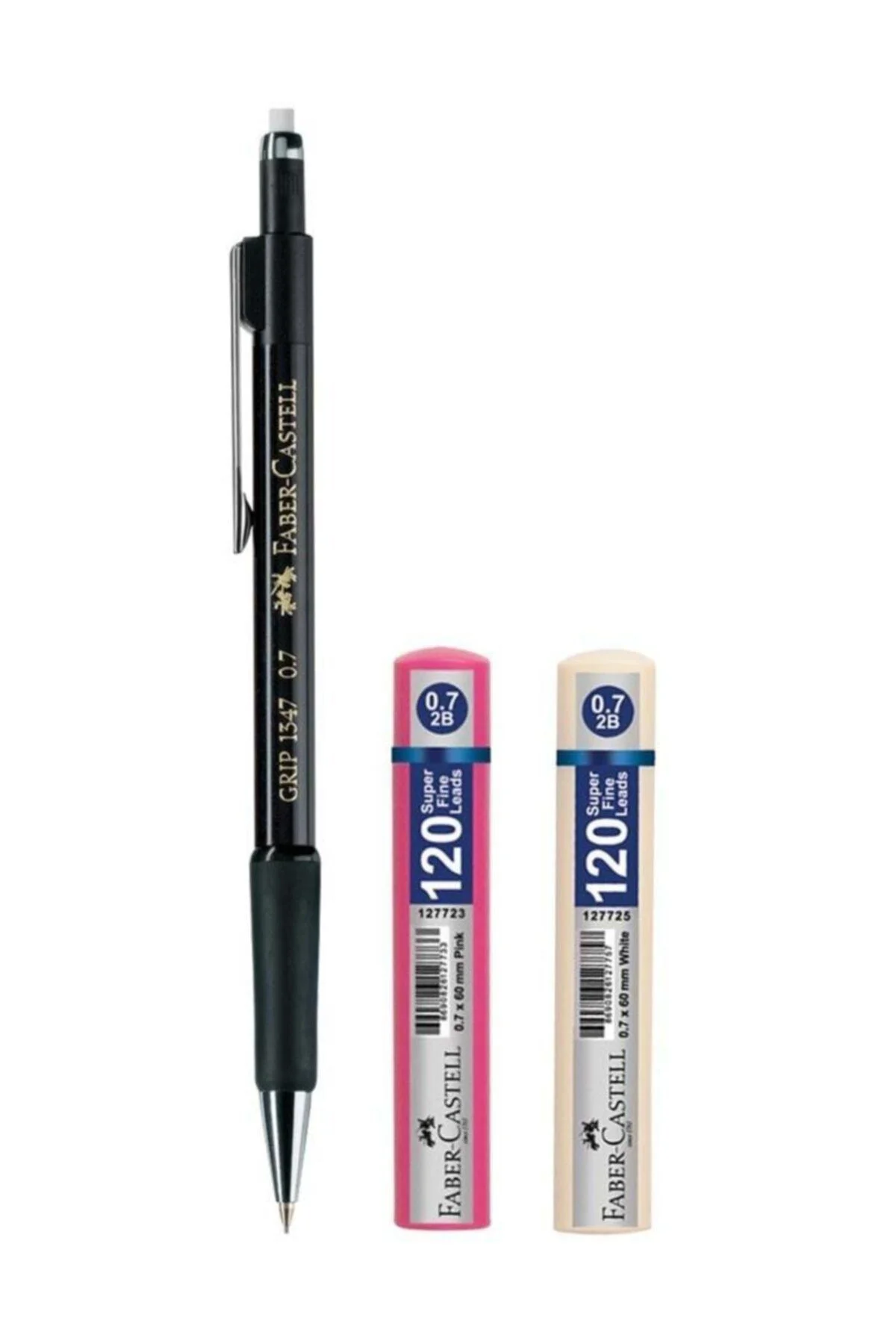 L 1347 Versatil Kalem 0.7 Siyah + 120'li 0.7 Uç 2 Adet