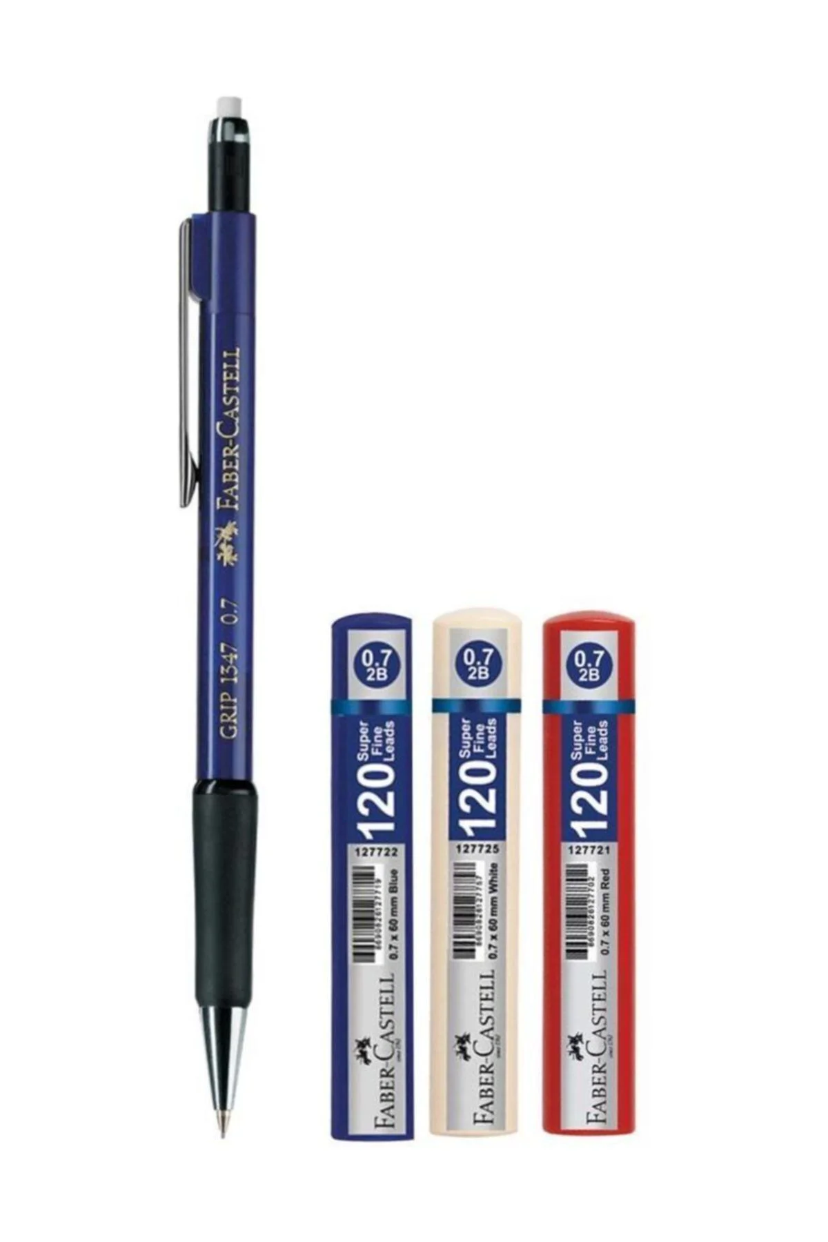 L 1347 Versatil Kalem 0.7 Mavi + 120'li 0.7 Uç 3 Adet